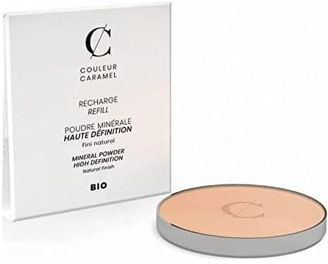 Couleur Caramel - Recharge Poudre minérale Haute Définition Bio & Vegan (002-Beige clair)