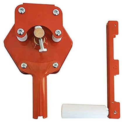 Faderr Treuil manuel à manivelle pour serre, autobloquant, film latéral, machine de levage manuelle enroulable, treuil à manivelle pour serre, treuil manuel à paroi latérale