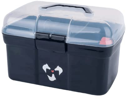 WALDHAUSEN Putzköfferchen Lucky, blau