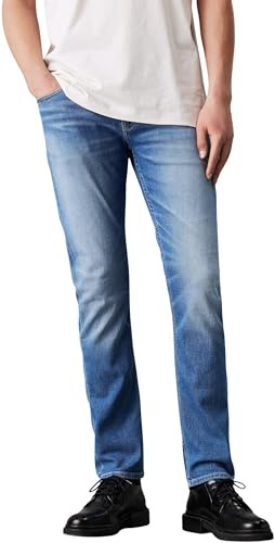 Calvin Klein Jean Homme Slim Fit, Bleu (Denim Medium), 32W/34L