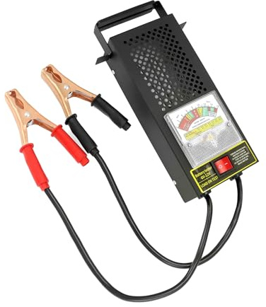 QWORK 12V 100A Battery Load Tester & Voltage Tester 24338 for Cars, Trucks, RVs, Golf Carts - Versatile and Powerful Automotive Diagnostic Tool with Alternator Testing