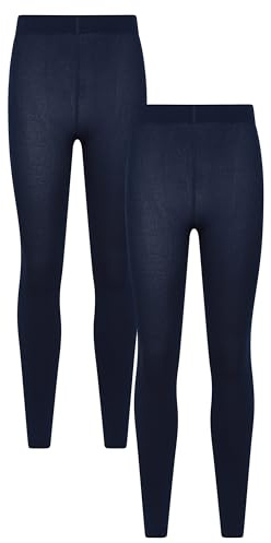 Mountain Warehouse Isotherm Womens Brushed Leggings - Lightweight Ladies Tights, Breathable, Thermal Underwear, Warm - Best for Skiing, Snowboarding