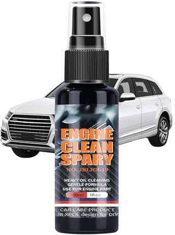 Teksome Spray detergente per Motori, Spray sgrassante per Motori - Sgrassatore e detergente per Motori,Detergente Multiuso per la Pulizia delle Ruote, del Motore, per la Pulizia dei Dettagli
