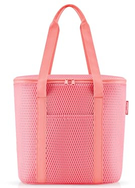 reisenthel thermoshopper mesh Coral – Kühltasche für den Einkauf oder das Picknick mit 2 Trageriemen – Aus wasserabweisendem Material