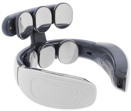 Yardwe Masajeador Cervical con Cabezas Protección de Cuello Función Calor y Pulsos para Alivio y Relajación Casa Portátil y Duradero Regalo Práctico para Familiares y Amigos
