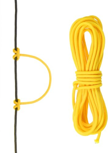 QUARKZMAN 10 Pies Cuerda D Loop para Arco Cuerda D Loop para Arco Compuesto Hilo para Servir Material para Liberación (Amarillo)