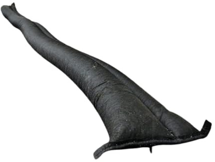 PIG Water Barrier | Sandless Sandbags for Flooding | 2 Pack | 10'L x 6.5W x .25H | Water Diverter | PM50417