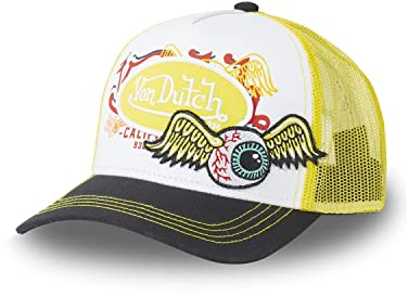 Cap Herren Anti-Reizung, Tracker Kappe Herren, Gelb, Langlebig, Gelb, Einheitsgröße