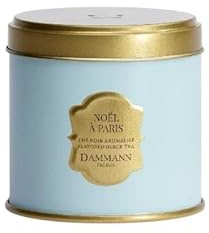 Dammann Noel a Paris - Christmas Tea - Thé Noir Aromatisé Cerise, Amande, Pain d’épices- 100g de thé en boîte