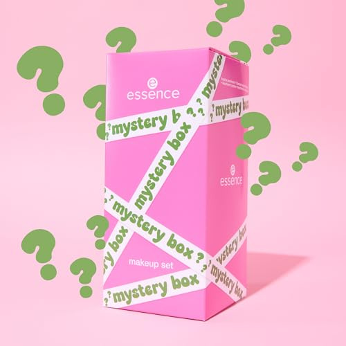 Essence Mystery Box Makeup Set, Multi Mix Set, Nr. 01, Naturlig, Glänsande, Daggig, Genomskinlig, Acetonfri, Vegansk, Utan Mikroplastpartiklar, Utan Parabener, 1-Pack (1Pcs)