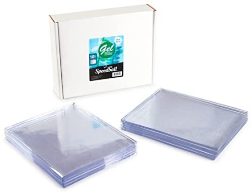 Speedball 8042 8 x 10 Gel Printing Plate (10 Pack)