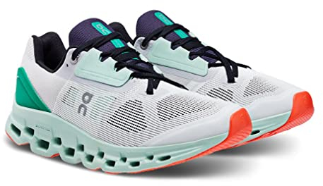 On(オン) On Damen Cloudsurfer Sneaker, Undied White/Creek, 29.5 cm, 39.98246