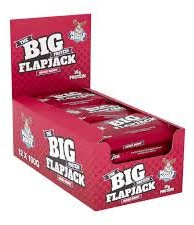 MM BIG Protein Flapjack 100g – 15g Protein – Mixed Berry Flavour – High-Protein Snack – 12 x 100g Bars | Oat Energy Bar for Muscle Recovery & Fitness | Healthy Meal Replacement & Pre/Post-Workout Fuel