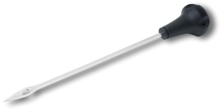 Specknadel Anstrippnadel Schinkennadel versch.Längen 6,5mm stark rostfrei Länge 30 cm