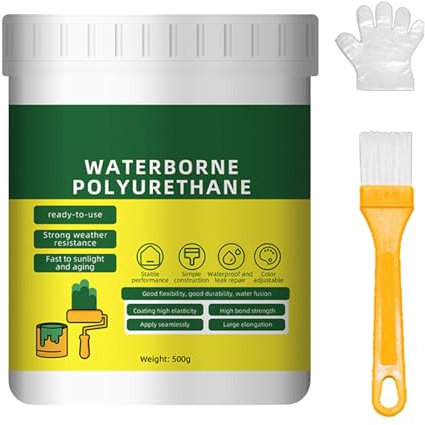 Waterproof Rubber Coating - Liquid Leak Repair Paint, Rubberized Protective Layer | Strong Weatherproof Sealant Spray, Long-Lasting Flexible Rubber Fix for Outdoor and Indoor Applications