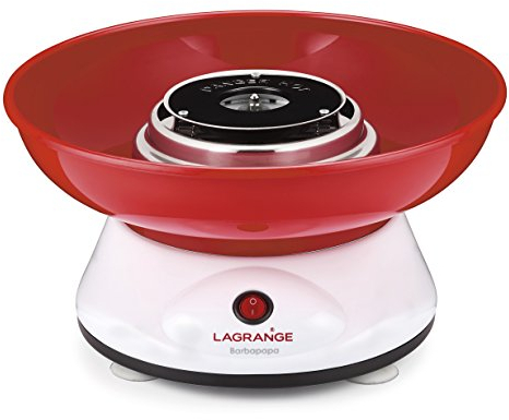 LAGRANGE Barbapapa-Maschine Zuckerwatte rot/weiß 400 W