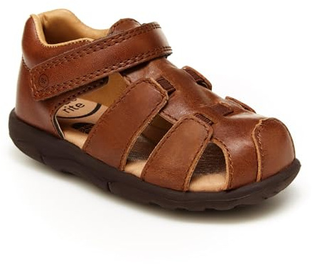 Stride Rite Boys SRT Archie Sandal, Brown
