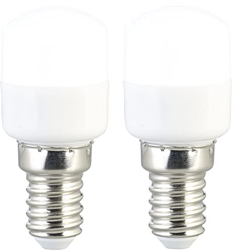 2 ampoules LED E14 / 150 lm pour hotte ou réfrigérateur - blanc du jour [Luminea]