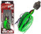 Wild Devil Baits Blade Jig Chatterbait Spinnköder Chatter Bait Kunstköder Barsch Hecht Zander (Purple Chartreuse)