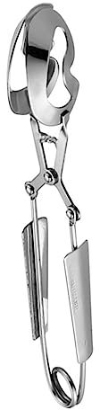 DECHOUS Snail Clip Seafood Tongs Stainless Steel Serving Utensil Kitchen Pincers Snail Tong for Easy Serving Dinner Lunch