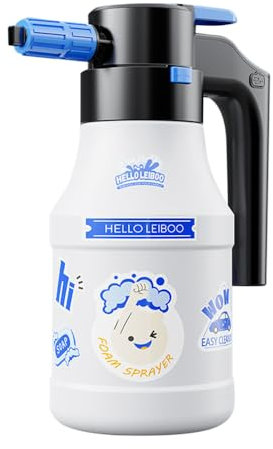 Mulcort Pulvérisateur à Mousse électrique, 1,5L Pulvérisateur à Pression avec USB Rechargeable, de Lavage de Voiture pulvérisateur à Pression pour la beauté et Le Nettoyage de la Maison, du Jardin