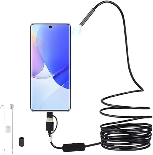 10 metri Telecamera Ispezione Telefono Endoscopio per Smartphone Android Usb 10 metri