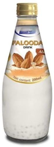 Basil Seed Falooda Drink Almond 290ml (Pack of 36) Elevate Your Everyday With A Moment Of Pure Indulgence