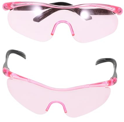 Milisten 2 Pezzi Occhiali Protettivi per Leggeri e Comodi Sicurezza Occhi per Giochi e attività Protezione Chiara e Sicura per Ragazzi e Ragazze