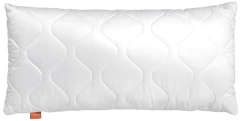 sleepling Kopfkissen 50x75 cm, Allergiker Kissen, waschbar, Made in EU, Ökotex, langes Schlafkissen 50 x 75, Bettkissen, Pillow, Komfort 100