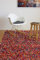 floor factory Moderner Teppich Confetti 80x150cm - bunter, handgewebter Teppich aus 100% recycelter Sari Baumwolle