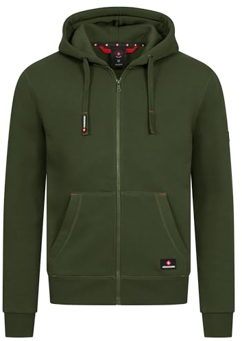 Höhenhorn Woodberg Herren Hoodie Pullover Grün Gr. XL