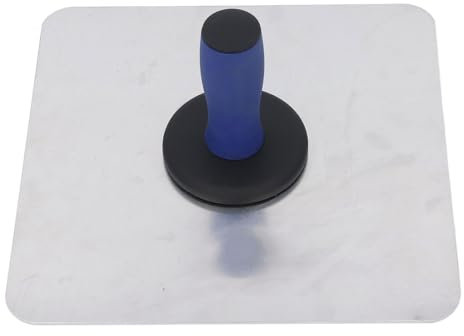 Falco per Intonacatura in Alluminio, Supporto per Pannello per Malta in Gesso 30 X 30 Cm con Impugnatura Morbida, Strumento per Intonacatura di Finitura per Cemento, Malta