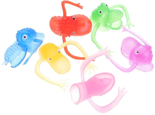 Chicampera - Juego de 20 títeres de dedos para niños y niñas, juguetes divertidos para fiestas, accesorios de espectáculo presentes de fiesta, pequeño monstruo, juguete