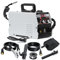 Poste à Souder MIG 3-en-1 110V/220V – Soudeuse Multiprocédé MIG/TIG/Arc avec Affichage LED, Courant Réglable (20-250A), pour Métal, Inox, Aluminium, Détartrage et Réparation