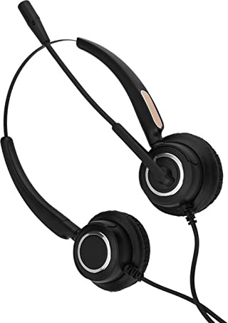 Depisuta Casque USB pour Centre D'appels avec Réduction du Bruit du Microphone. Volume Réglable pour Une Meilleure Communication. Casque de Bureau