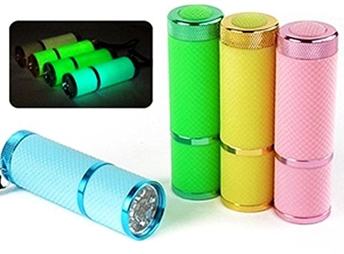 Portatile multifunzione tattico ultravioletto UV 9LED torcia retroilluminazione Torch 395 N camping bicicletta trekking