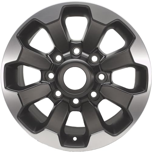 New 17x8 17 Inch Polished and Black Aluminum Alloy Wheel Rim Fits Dodge Ram 2500 Power Wagon 2017 2018 2019 2020 2021 2022 2023 | ALY02599U90N