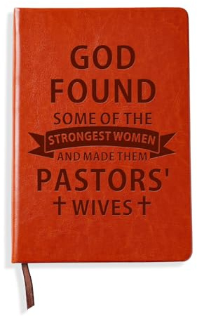 LBWCER Pastors Wife Gift Religious Notebook Pastor Appreciation Gifts Christian Gift for Women Pastors Wife Funny Preacher Wife Notebook (Pastors Wife 2)