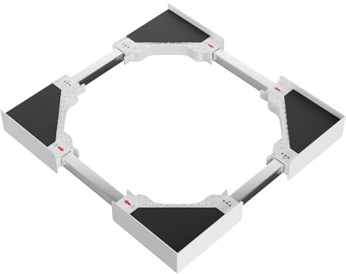 Avalo Stacking Kit Verbindungsrahmen für Waschmaschine Trockner - Universal Zwischenbaurahmen - Universell verstellbar