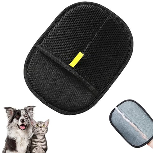 Skimys Spazzola Gatti – Guanto per Toelettatura per Cani e Gatti, Rimuove il Pelo in Eccesso, Dentini Morbidi, Lavabile e Riutilizzabile, Design Ergonomico (1)