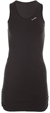 Winshape Damen Fitness Freizeit Longtop WTR15 mit seitlicher Raffung, Winshape Slim Style