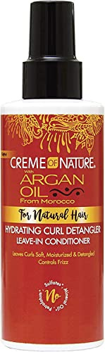 Creme of Nature Argan Oil Hydrating curl detangler Leave In Conditioner 5.1 oz / 150 ML