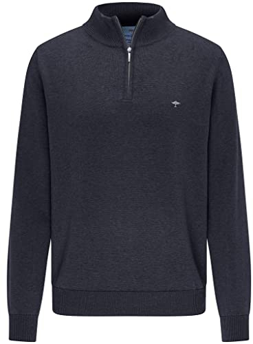 FYNCH-HATTON Troyerpullover aus Reiner Baumwolle Navy/XL