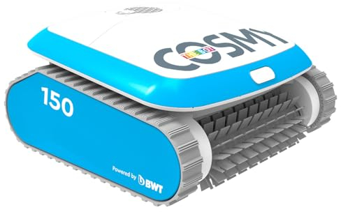 BWT 's Cosmy The Bot 150 - Aspiradora robótica para piscinas, edición del Día de los Caídos, escalada de pared y navegación inteligente, limpia la piscina en 2 horas, fácil acceso al filtro, hasta 33