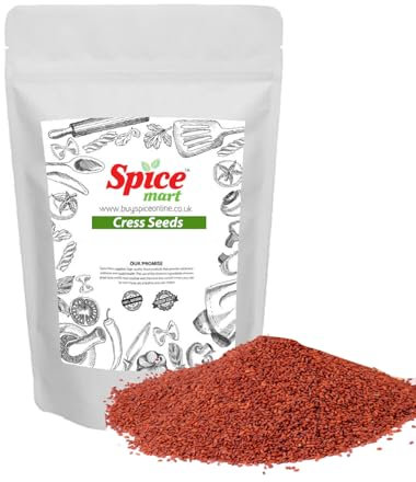 Cress Seeds | Halim Seeds Sprouting Premium Quality Free UK P&P by Spice Mart® (500 Grams)