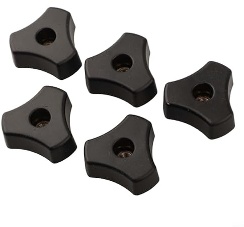 Kit de pernos y tuercas en T M8, juego de 5 piezas con inserciones de latón para plantillas de carpintería, mesas de enrutador, prensas de taladro y vallas de sierra de corte, sujetadores de ranura en