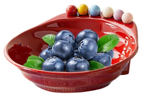 Generisch Set di e forchette per frutta, multifunzionale con 6 forchette, per servire frutta per , per feste in casa, feste in famiglia, tè pomeridiano