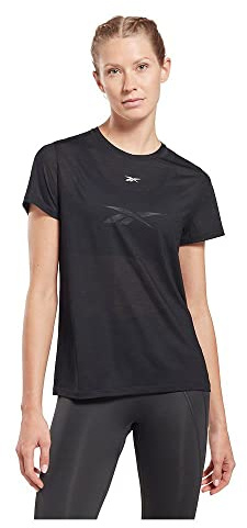 Reebok T-Shirt d'entraînement pour Femme, Gris, Taille M, Gris, XL