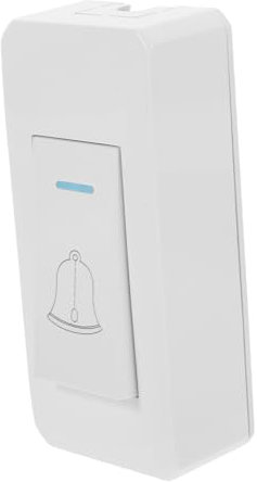 QUMIIRITY Long Range Wireless Doorbell No Plug Doorbells Exit Button Switch Rear Door Chime Button