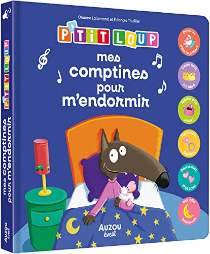 Mes premiers sonores - p'tit loup - mes comptines pour m'endormir
